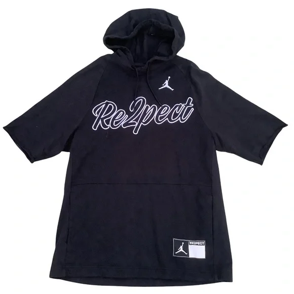 Shirt Short Sleeve Hoodie Jordan Nike Air Jordan Oversized Short